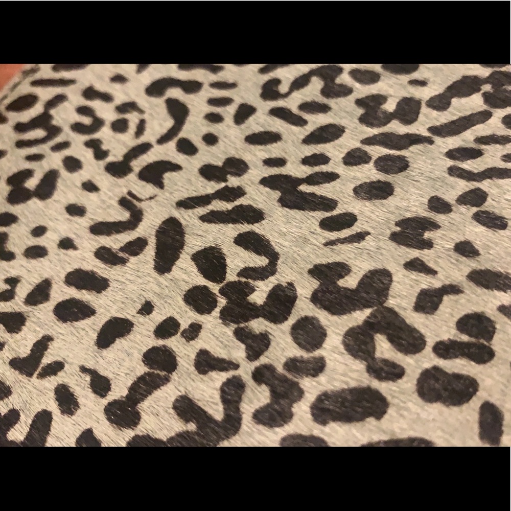 The Madewell Leather Pouch - Calf Hair - Picture 2 of 2